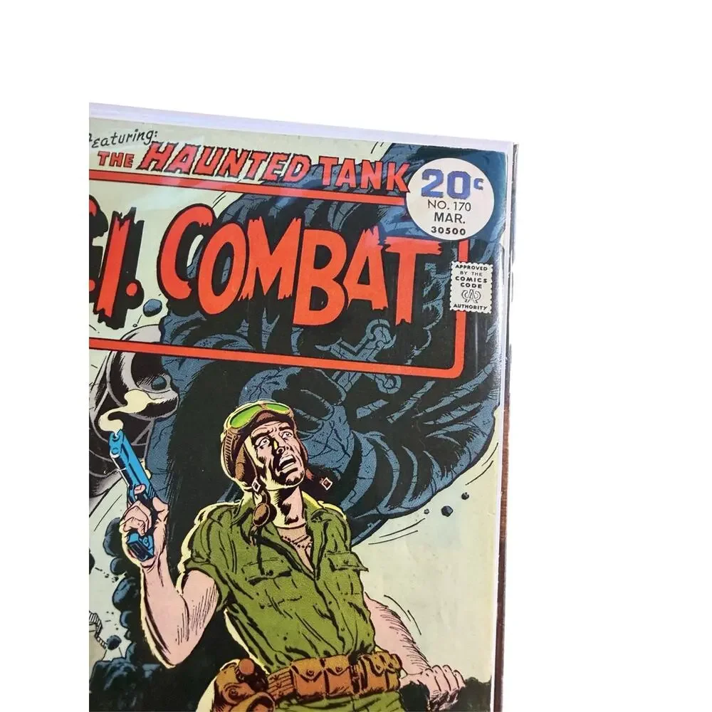 G.I. Combat #170 (1974) DC Comics Haunted Tank Ken Barr Cover